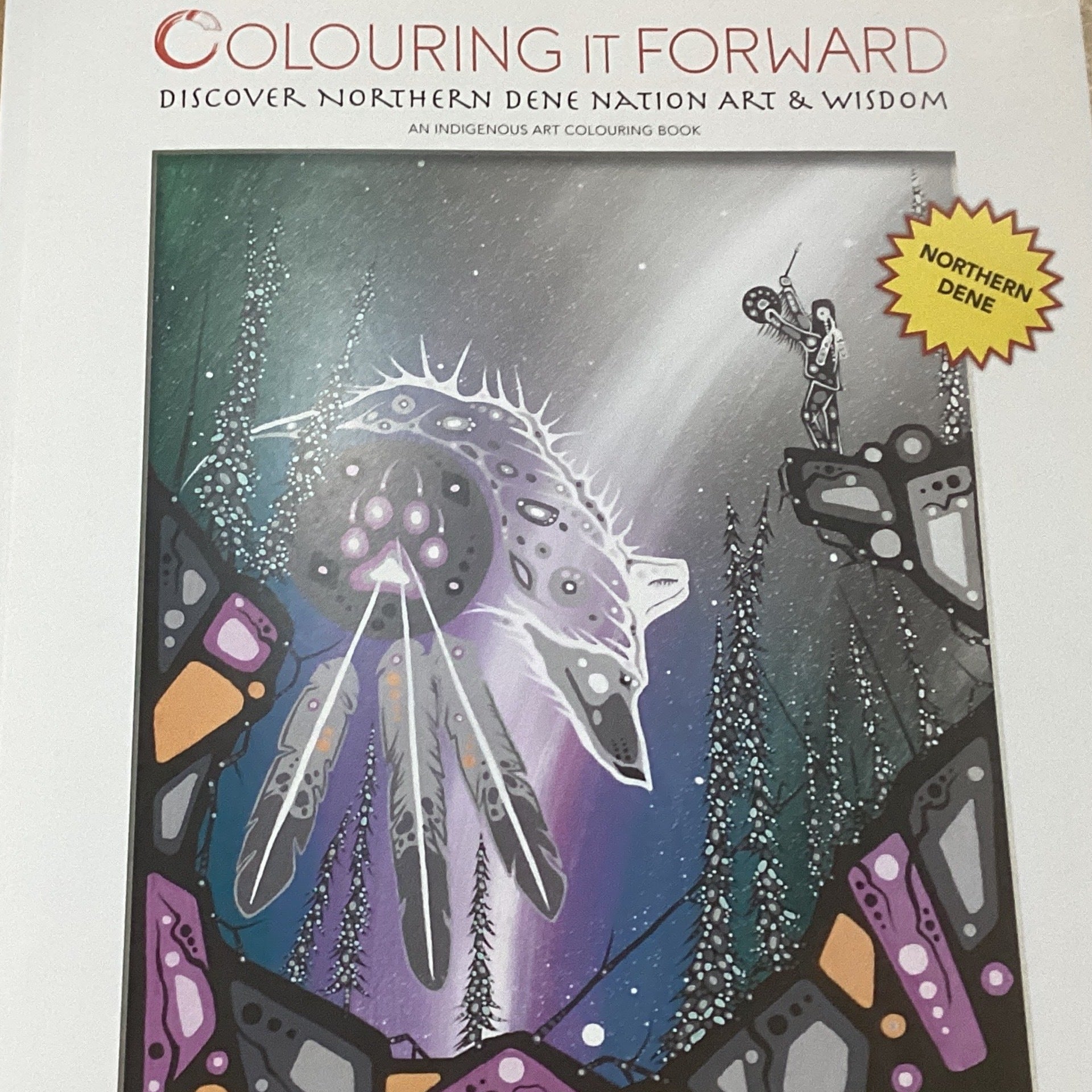 Discover Northern Dene Nation And Art Coloring Book | Funk Haus Craft Lab